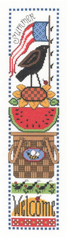 Summer Welcome  Cross Stitch Design at Imaginating